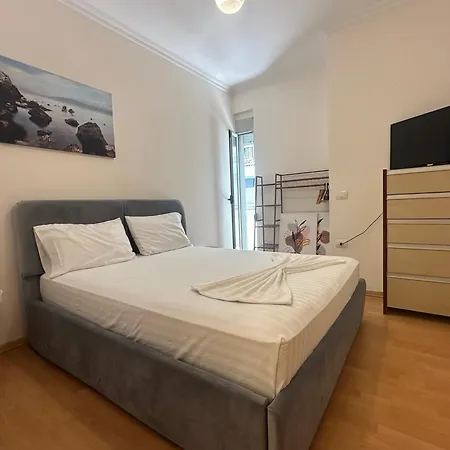 - Ggpremiumstays Beachfront - 2 Double Bedrooms First Line Exclusive View With 2 Balconies Vlorë