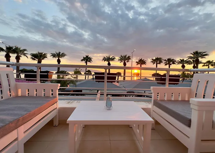 - Ggpremiumstays Beachfront - 2 Double Bedrooms First Line Exclusive View With 2 Balconies 3*